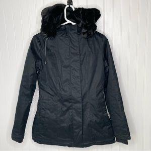 Hoodlamb Ladies Classic Jacket Size XS Nightwatch Black Coat